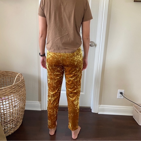 Lieth crushed velvet elastic wait pant XS - Picture 6 of 6